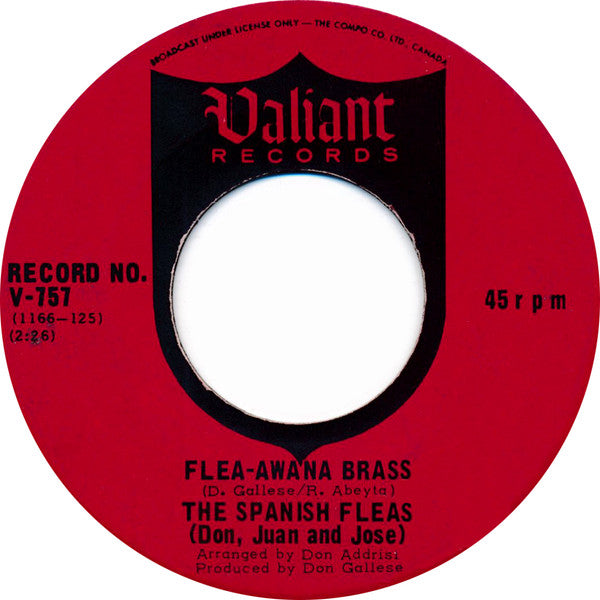 The Spanish Fleas : Flea-Awana Brass / Fleaing Russia (7")