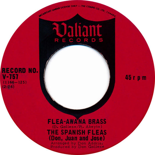 The Spanish Fleas : Flea-Awana Brass / Fleaing Russia (7")
