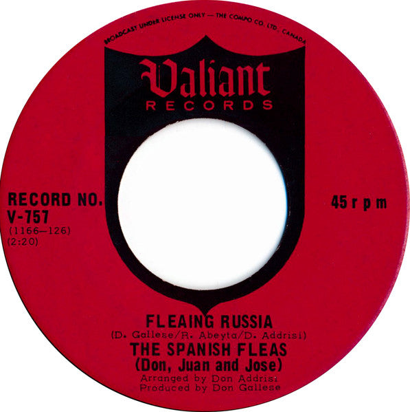 The Spanish Fleas : Flea-Awana Brass / Fleaing Russia (7")