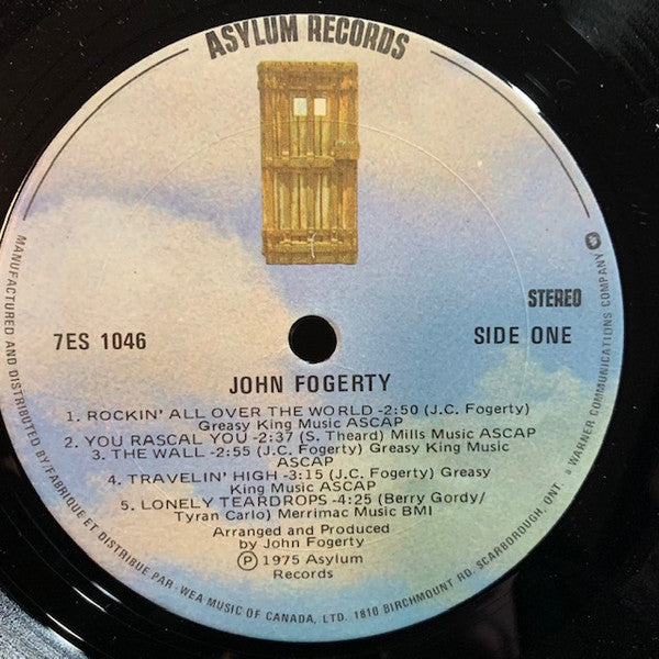 John Fogerty : John Fogerty (LP, Album)