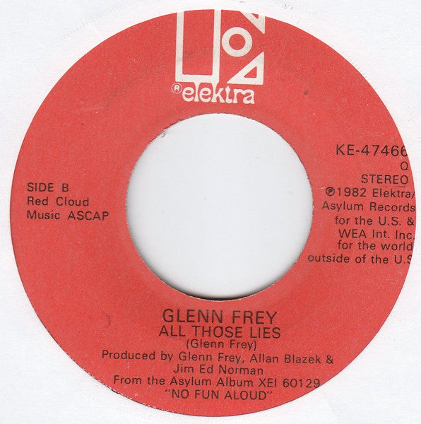 Glenn Frey : I Found Somebody (7", Single)