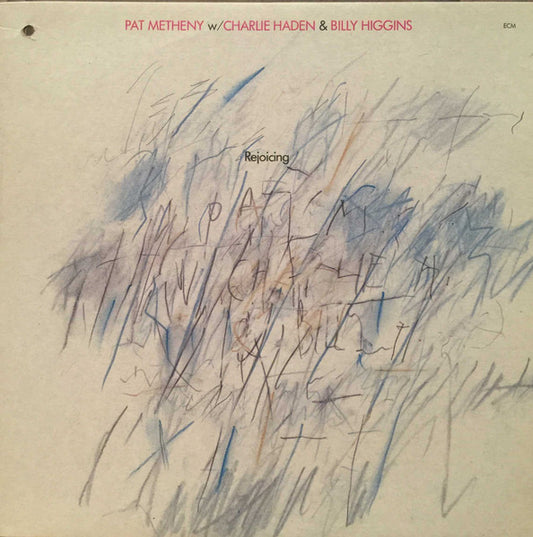 Pat Metheny W/ Charlie Haden & Billy Higgins : Rejoicing (LP, Album)
