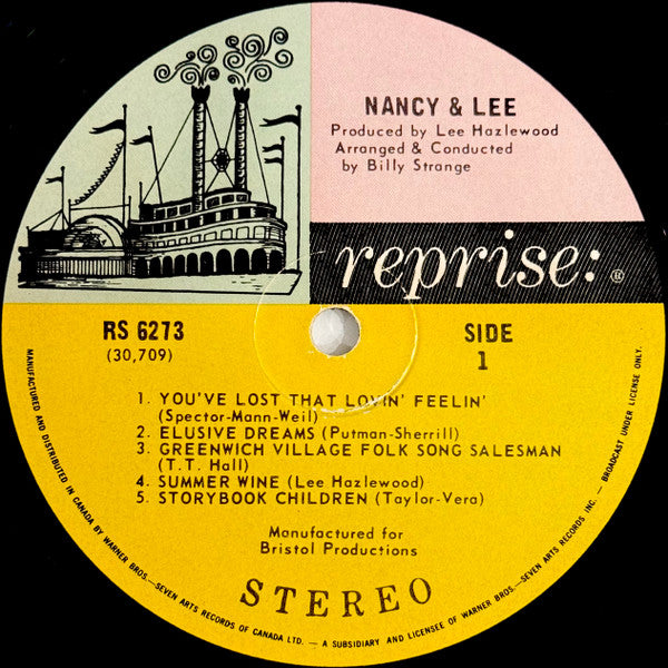 Nancy Sinatra & Lee Hazlewood : Nancy & Lee (LP, Album)