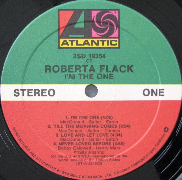 Roberta Flack : I'm The One (LP, Album)