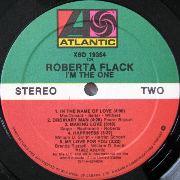 Roberta Flack : I'm The One (LP, Album)