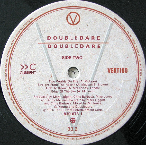 Doubledare : Doubledare (LP, Album)