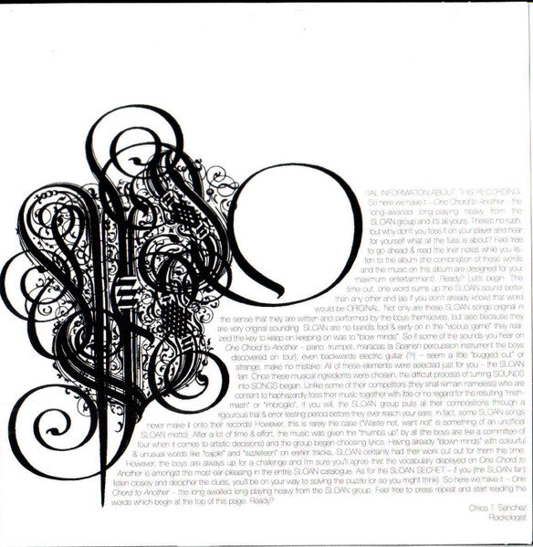 Sloan (2) : One Chord To Another (CD, Album)