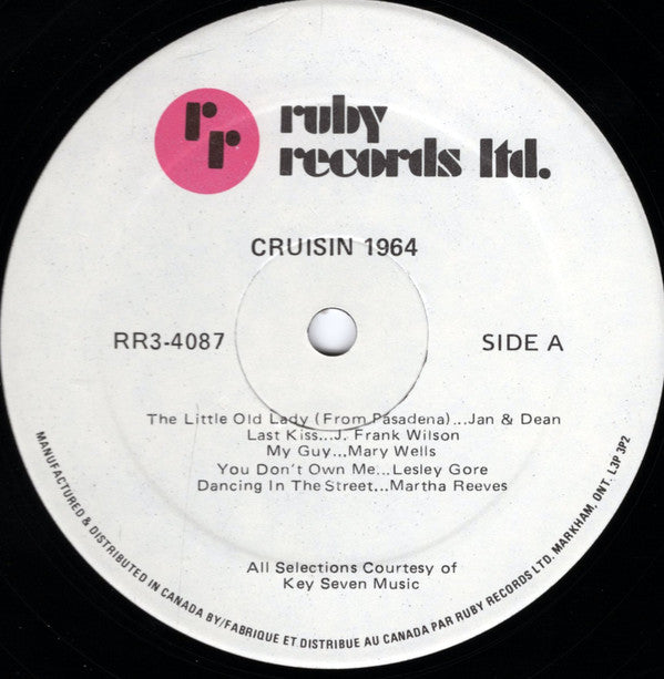 Various : Cruisin' 1964 (LP, Comp)