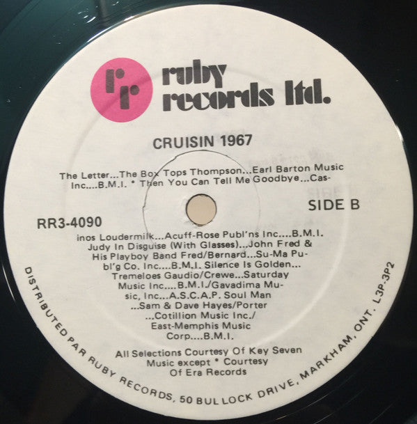 Various : Cruisin' 1967 (LP, Comp)