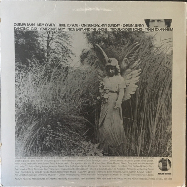 David Blue : Nice Baby And The Angel (LP, Album, Mon)