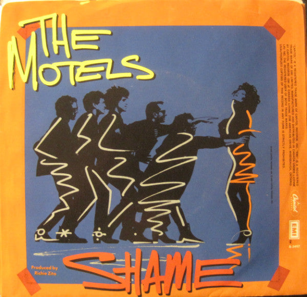 The Motels : Shame (7", Single)
