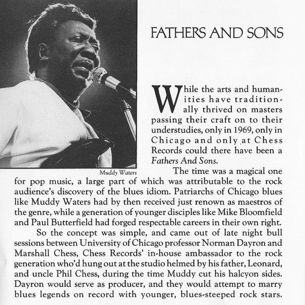 Muddy Waters : Fathers And Sons (CD, Album, RE, Mat)