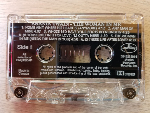 Shania Twain : The Woman In Me (Cass, Album)
