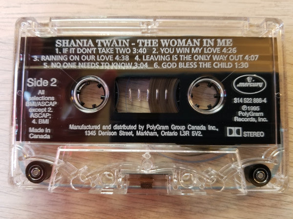 Shania Twain : The Woman In Me (Cass, Album)