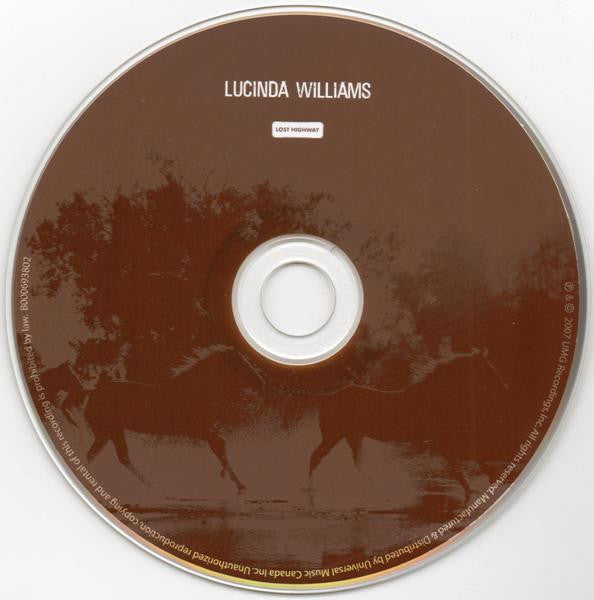 Lucinda Williams : West (CD, Album, Dig)