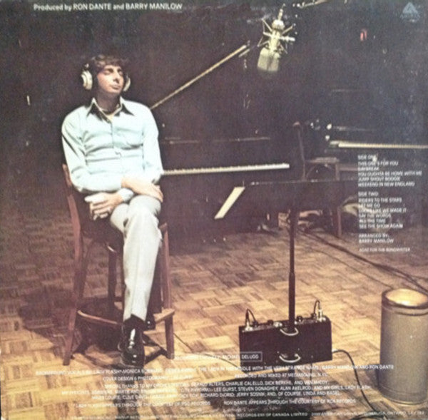 Barry Manilow : This One's For You (LP, Album, Bla)
