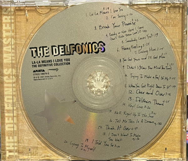 The Delfonics : La-La Means I Love You: The Definitive Collection (CD, Comp, RM)