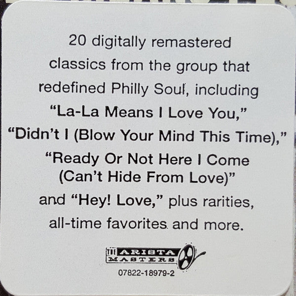 The Delfonics : La-La Means I Love You: The Definitive Collection (CD, Comp, RM)