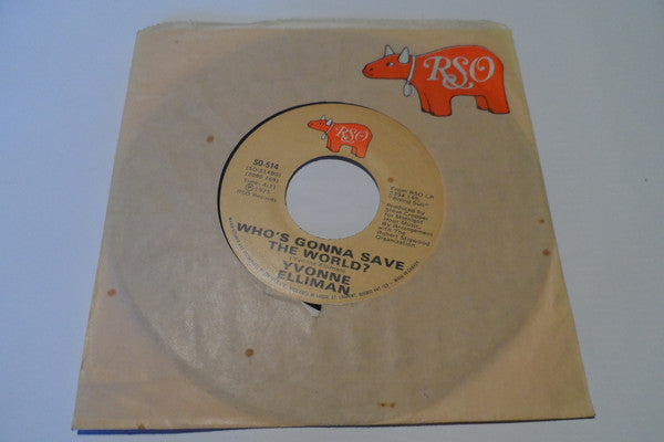 Yvonne Elliman : Somewhere In The Night (7", Single)