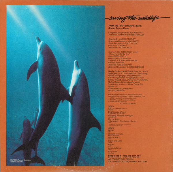 Mannheim Steamroller : Saving The Wildlife (LP, Album, Gat)