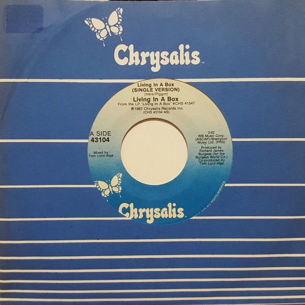 Living In A Box : Living In A Box (7", Single)