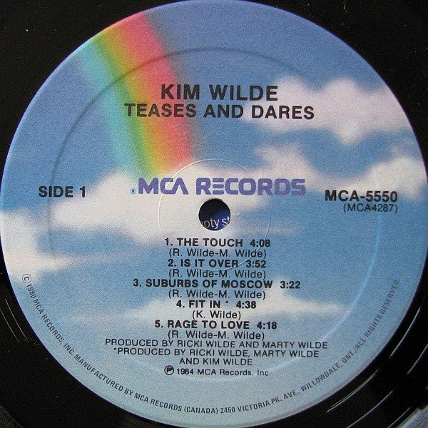 Kim Wilde : Teases & Dares (LP, Album)