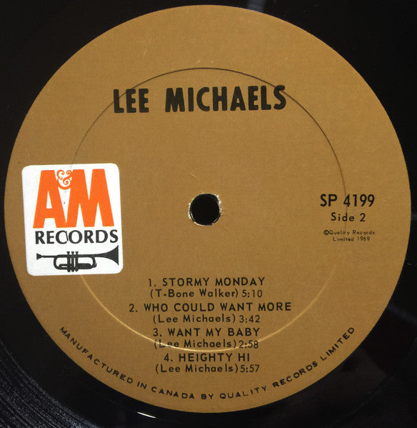 Lee Michaels : Lee Michaels (LP, Album)
