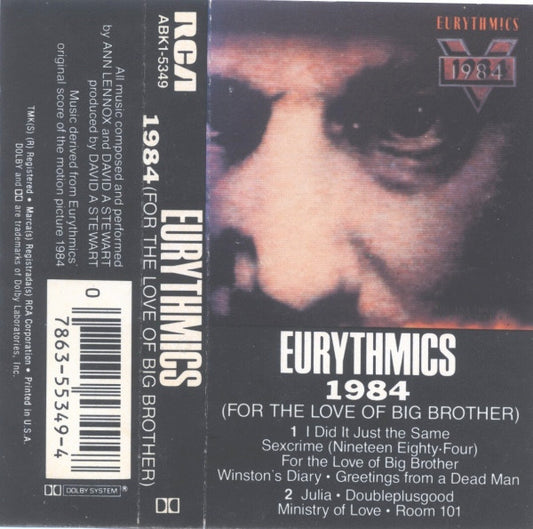 Eurythmics : 1984 (For The Love Of Big Brother) (Cass, Album, Dol)