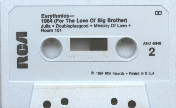 Eurythmics : 1984 (For The Love Of Big Brother) (Cass, Album, Dol)