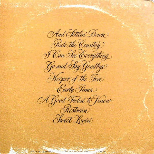 Poco (3) : A Good Feelin' To Know (LP, Album)