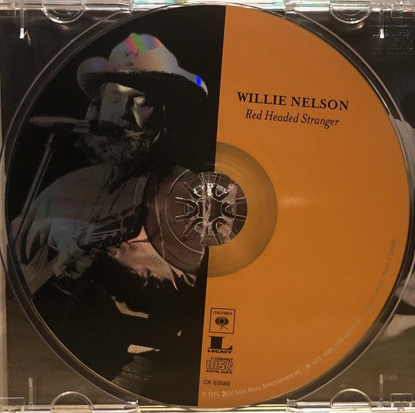 Willie Nelson : Red Headed Stranger (CD, Album, RE, RM)
