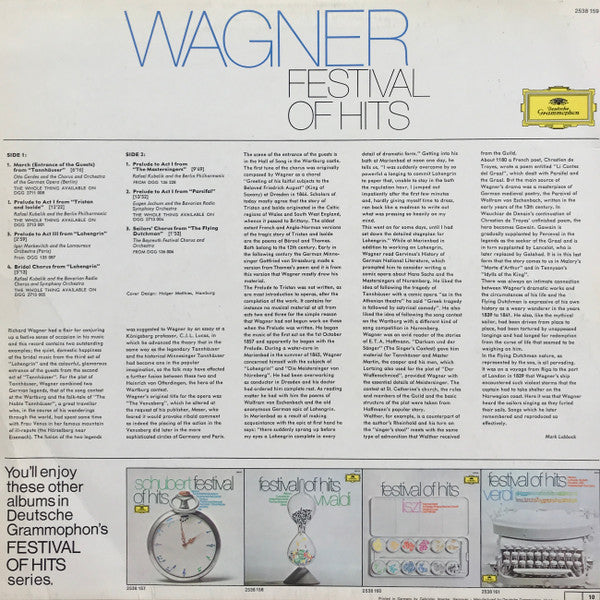 Richard Wagner : Festival Of Hits (LP, Comp)