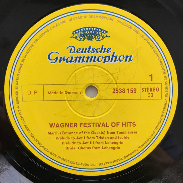 Richard Wagner : Festival Of Hits (LP, Comp)