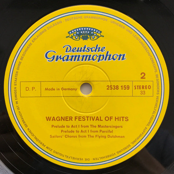 Richard Wagner : Festival Of Hits (LP, Comp)