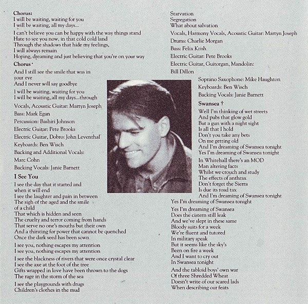 Martyn Joseph : Being There (CD, Album)