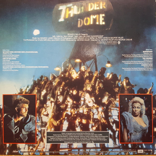 Various : Mad Max Beyond Thunderdome - Original Motion Picture Soundtrack (LP, Album)