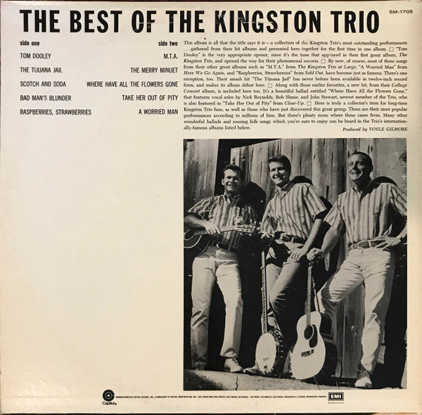 Kingston Trio : The Best Of The Kingston Trio (LP, Comp, RE, Win)