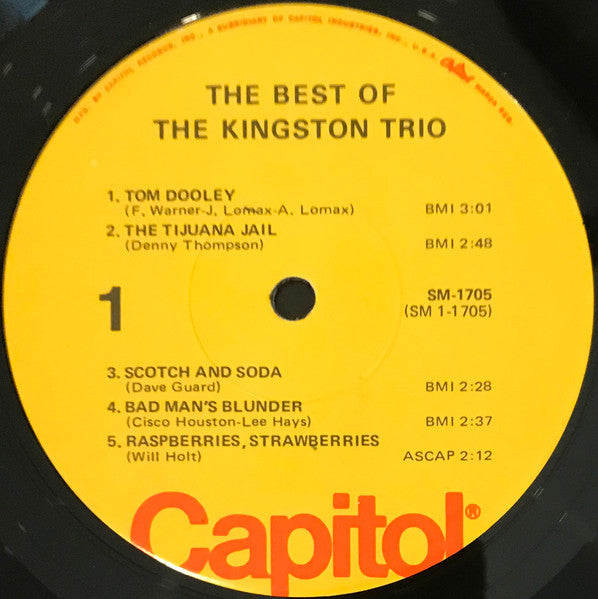 Kingston Trio : The Best Of The Kingston Trio (LP, Comp, RE, Win)