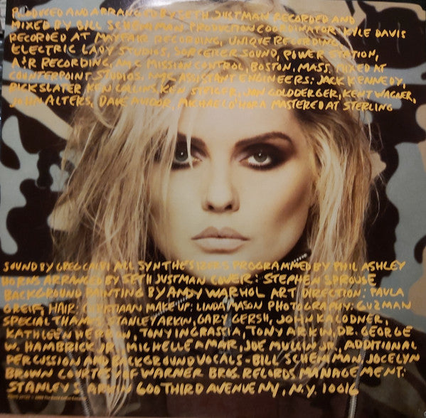 Deborah Harry : Rockbird (LP, Album)