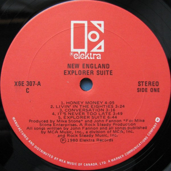 New England : Explorer Suite (LP, Album)