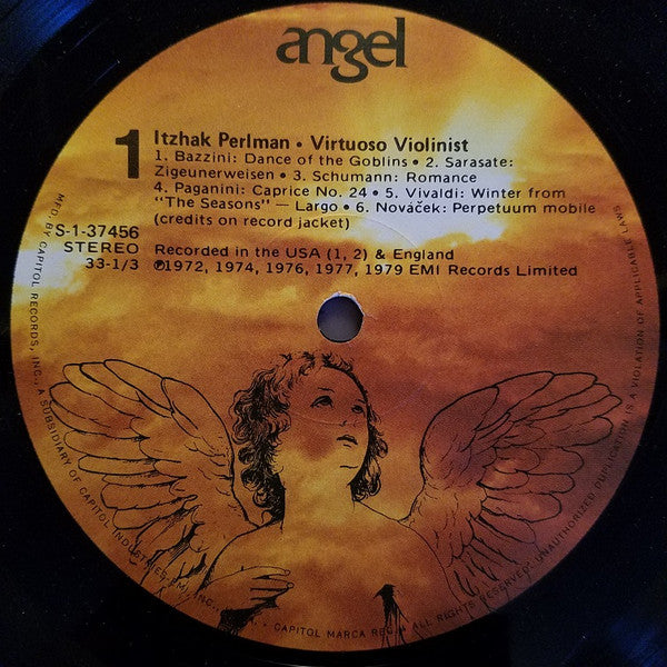 Itzhak Perlman : Virtuoso Violinist (LP, Comp)
