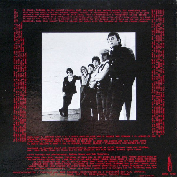 Bob Segarini : On The Radio (LP, Album)