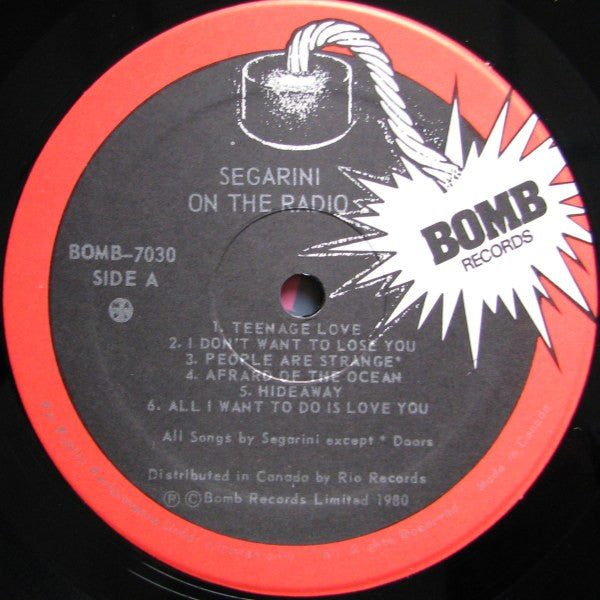 Bob Segarini : On The Radio (LP, Album)