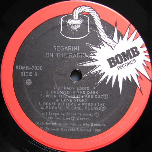 Bob Segarini : On The Radio (LP, Album)
