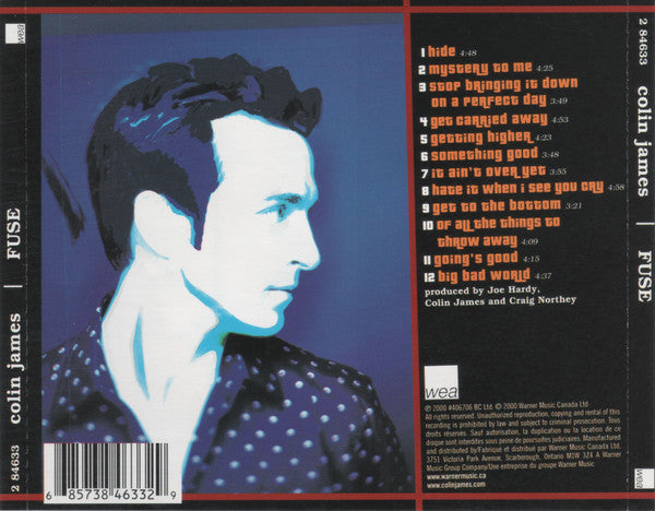 Colin James (2) : Fuse (CD, Album)
