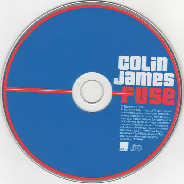 Colin James (2) : Fuse (CD, Album)