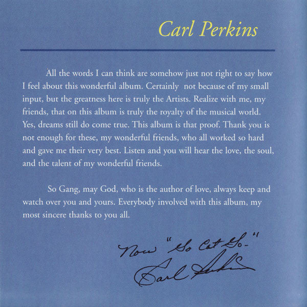 Carl Perkins : Go Cat Go (HDCD, Album)