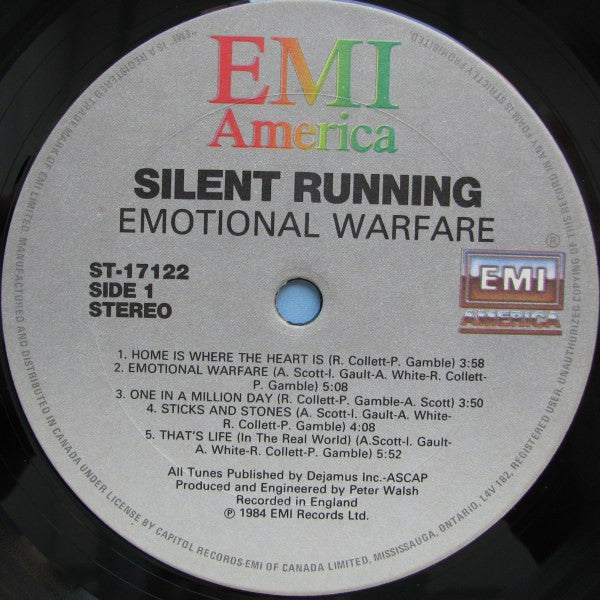 Silent Running : Emotional Warfare (LP, Album)