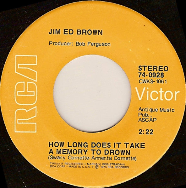Jim Ed Brown : Southern Loving (7", Hol)