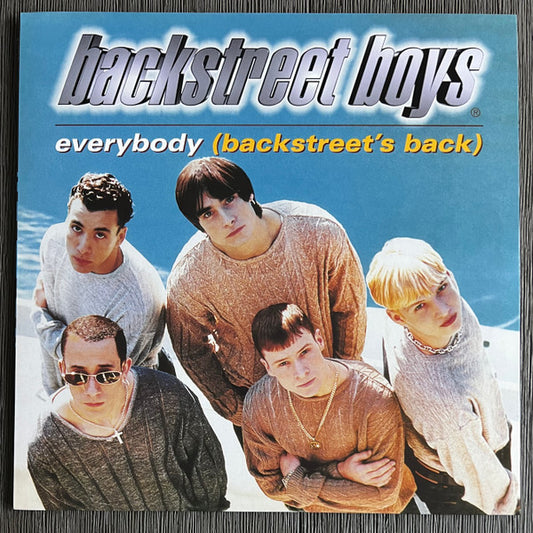 Backstreet Boys : Everybody (Backstreet's Back) (12", Single, Ltd, Blu)